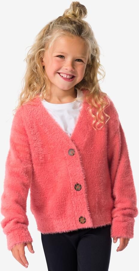 051 Kindervest Fluffy Roze (roze) - Foto 2