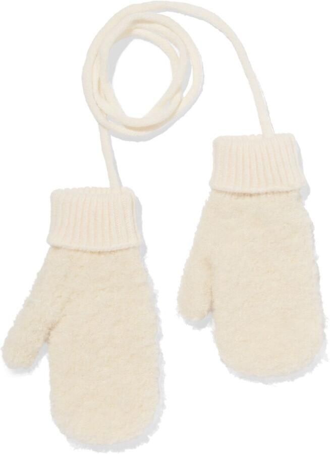 HEMA Kinderwanten Teddy Wit Beige (beige) - Foto 2