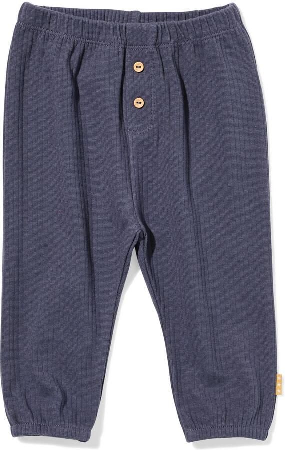 051 Newborn Broek Rib Donkergrijs (donkergrijs) - Foto 1