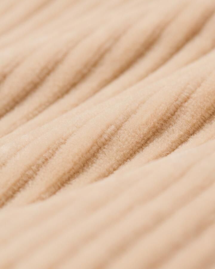 HEMA Newborn Jumpsuit Rib Velours Lichtbruin (lichtbruin)