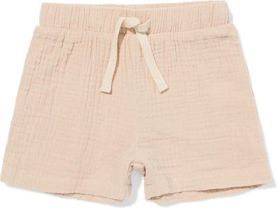 HEMA Newborn Korte Broek Mousseline Lichtbruin (lichtbruin) - Foto 2