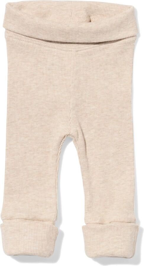HEMA Newborn Meegroei Legging LENZING™ ECOVERO™ Rib Zand (zand) - Foto 2