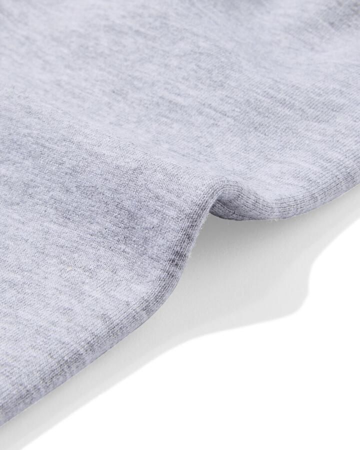 HEMA Newborn Sweatbroek Grijsmelange (grijsmelange) - Foto 2