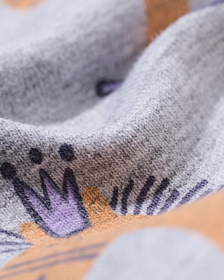 HEMA Newborn Sweater Paard Grijsmelange (grijsmelange)