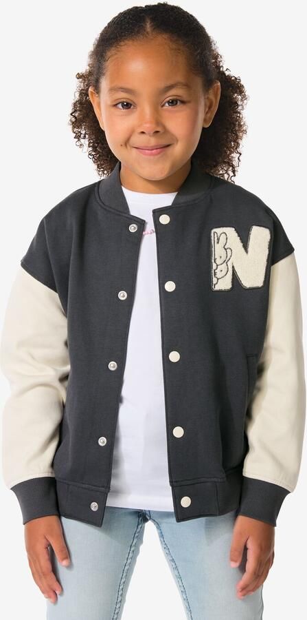 HEMA Nijntje Kinder Bombervest Donkergrijs (donkergrijs) - Foto 2