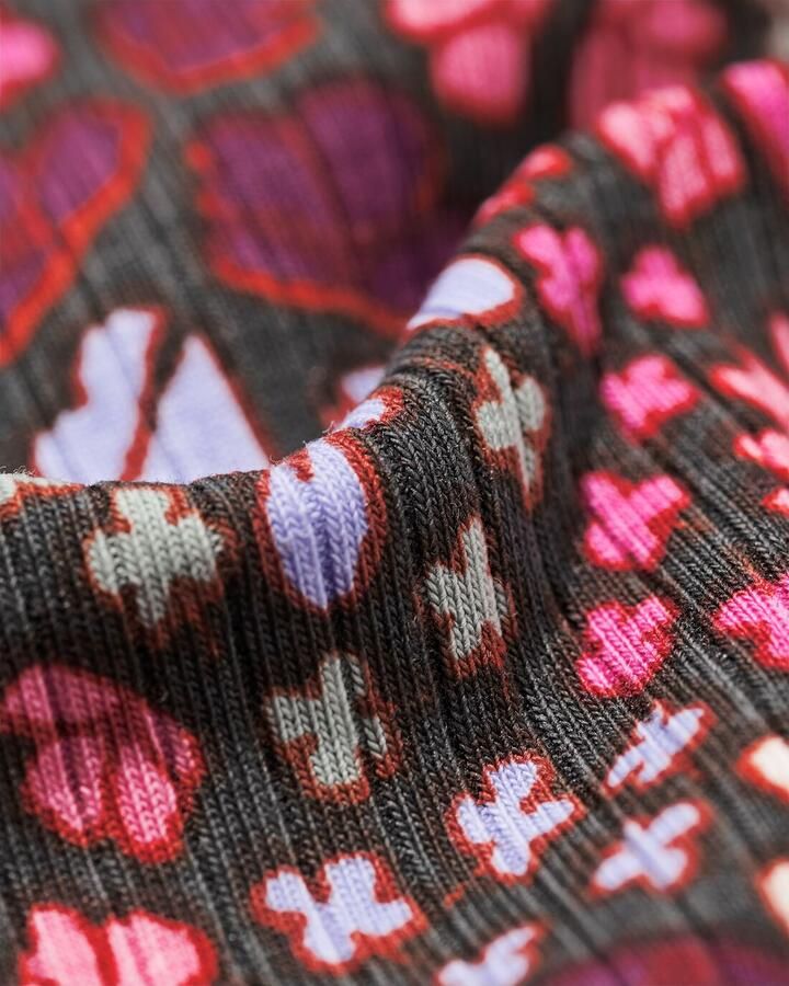 HEMA Nijntje Kinder Shirt Rib Donkergrijs (donkergrijs)