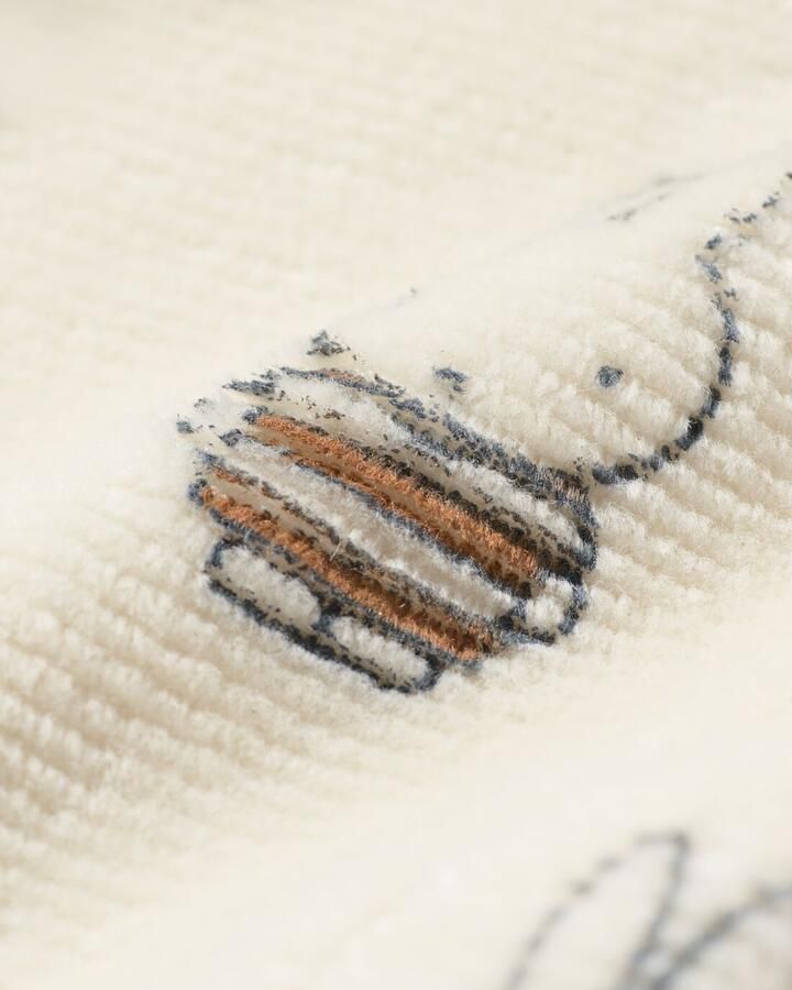 HEMA Nijntje Newborn Jumpsuit Velours Rib Ecru (ecru) - Foto 2