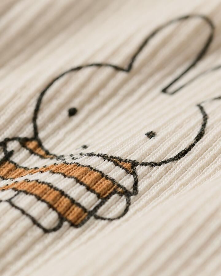 HEMA Nijntje Newborn Legging Rib Ecru (ecru) - Foto 1