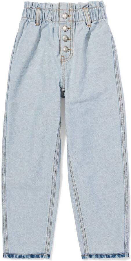 051 Omkeerbare Kinderjeans Middenblauw (middenblauw)