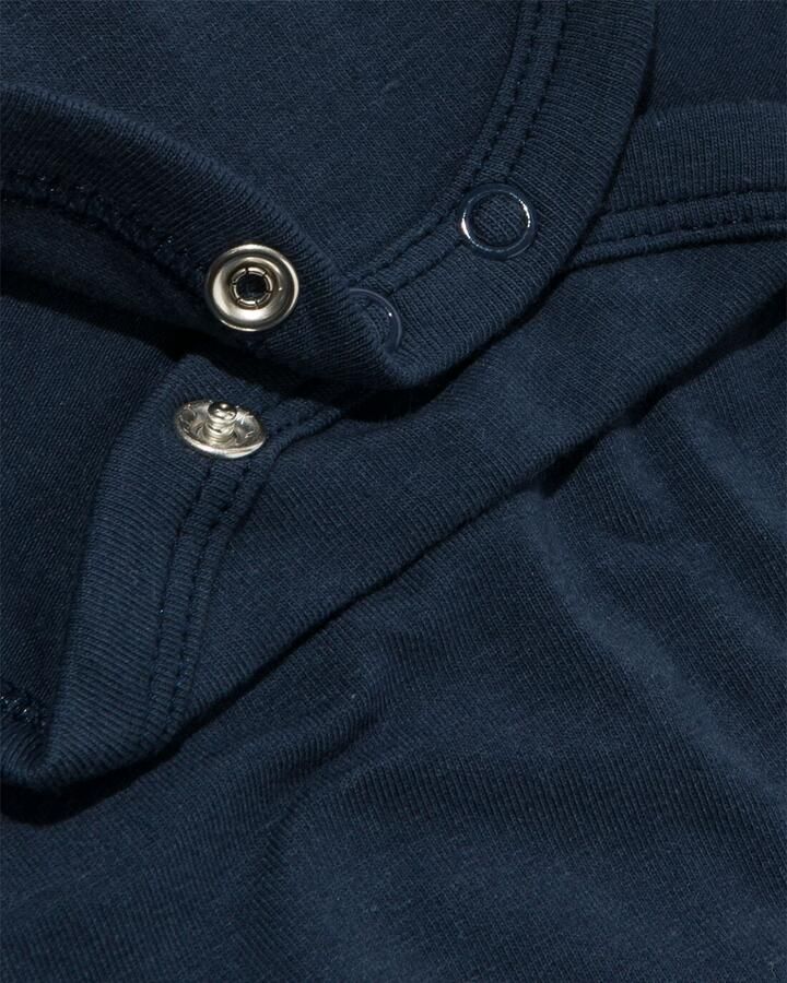 HEMA Romper Organic Katoen Stretch Donkerblauw (donkerblauw) - Foto 2