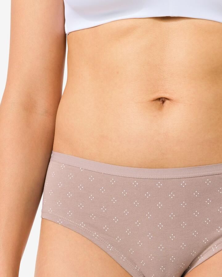 HEMA Dameshipster Katoen 2 Stuks Lichtbruin (lichtbruin) - Foto 2