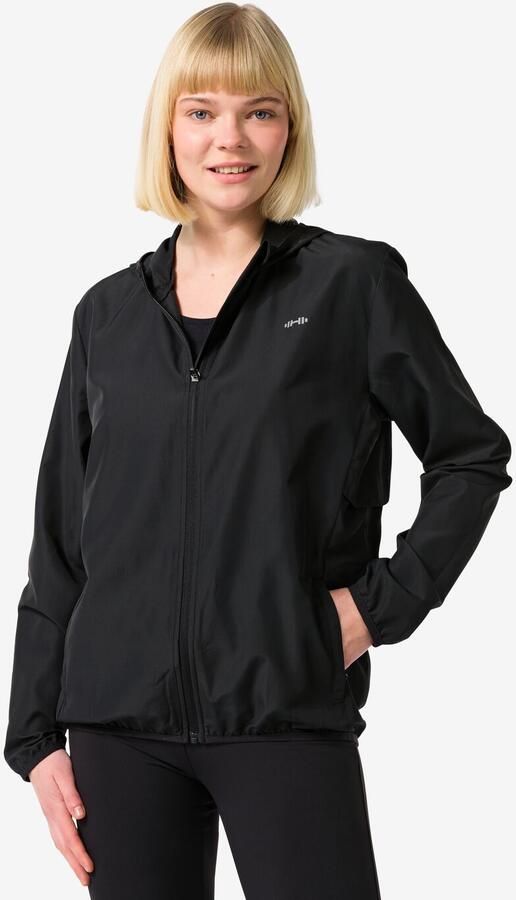 HEMA Dames Sportjas Zwart (zwart) - Foto 2