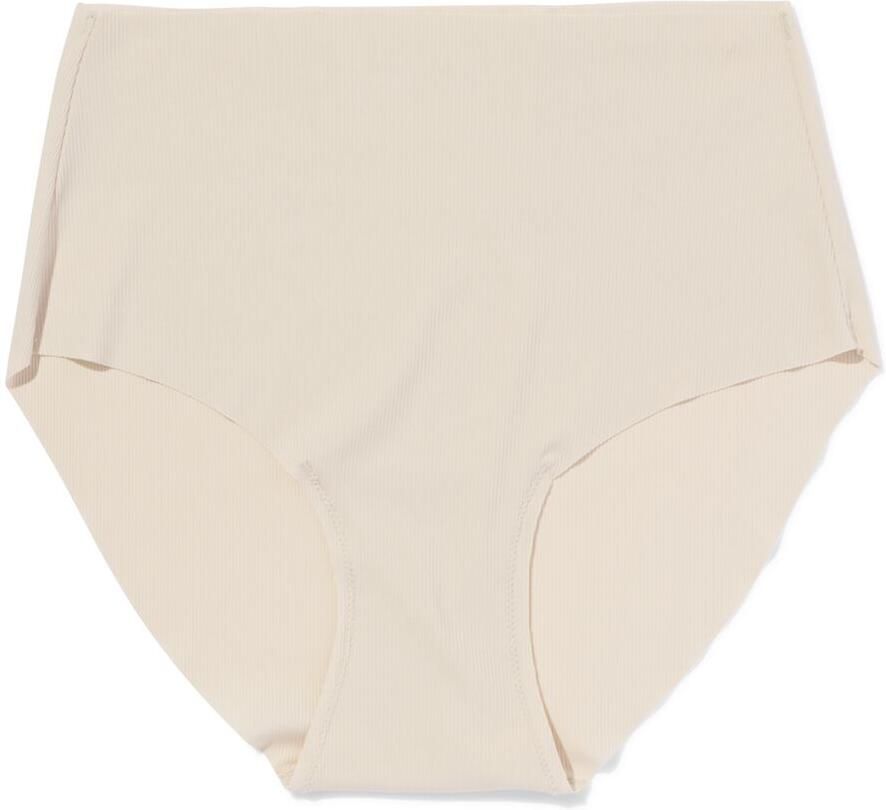 HEMA Dames Tailleslip Micro Rib Ultimate Comfort Gebroken Wit (gebroken wit)