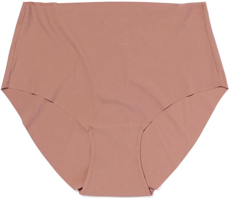 HEMA Dames Tailleslip Micro Rib Ultimate Comfort Lichtbruin (lichtbruin)