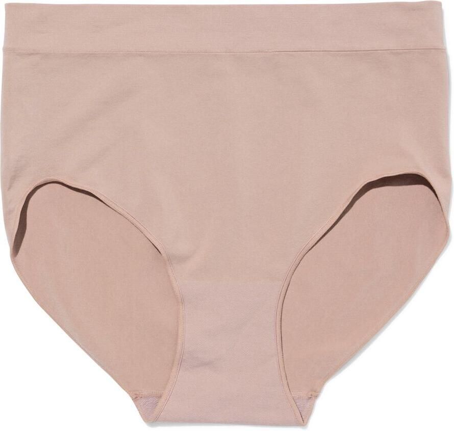 HEMA Dames Tailleslip Naadloos Micro Beige (beige)