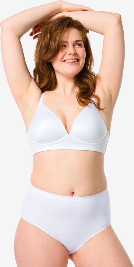 HEMA Dames Tailleslip Katoen 2 Stuks Wit (wit) - Foto 4