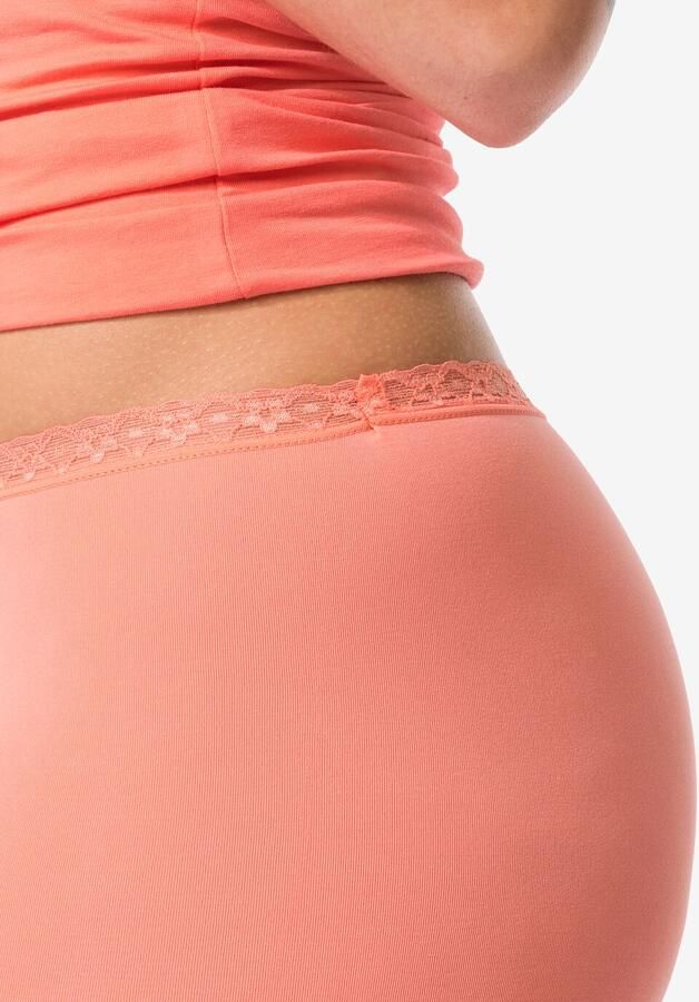 HEMA Damesboxer Naadloos Micro Met Kant Koraalroze (koraalroze) - Foto 2