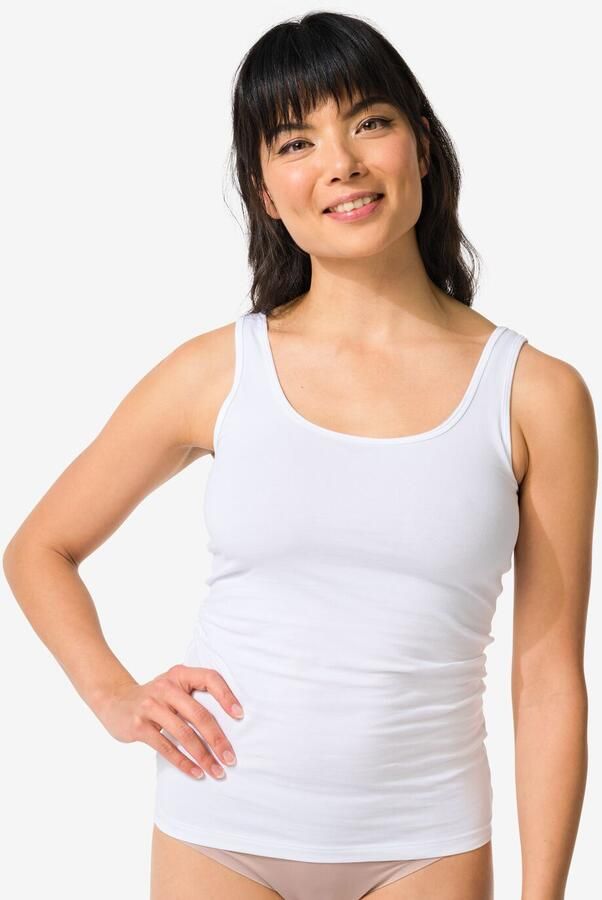 HEMA Dameshemd Katoen Wit (wit) - Foto 2