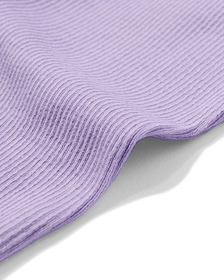 HEMA Dameshemd Spaghettibandjes Met Kant Lavendel (lavendel)