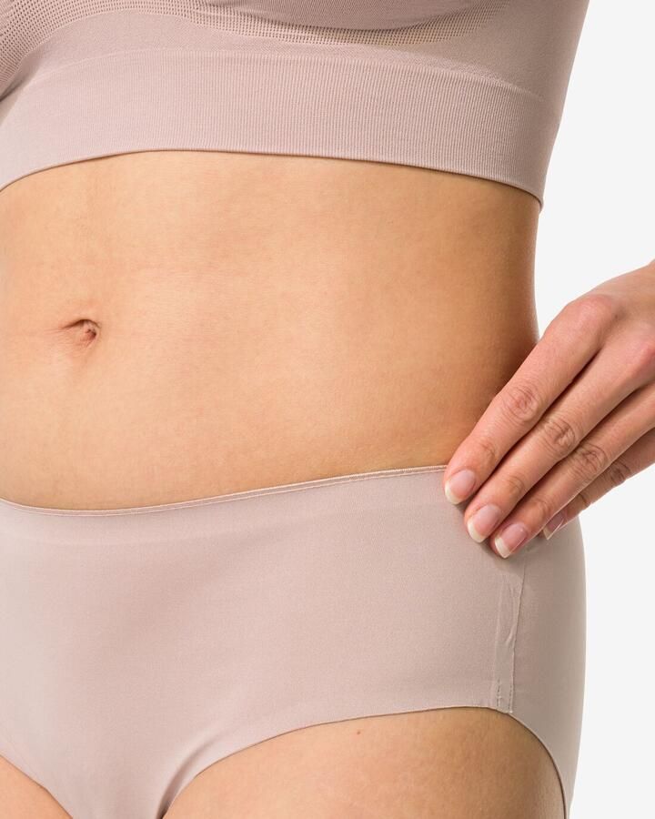 HEMA Dameshipster Second Skin Micro Beige (beige) - Foto 3