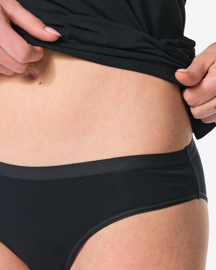 HEMA Damesslip Perfect Comfort Katoen Zwart (zwart) - Foto 2