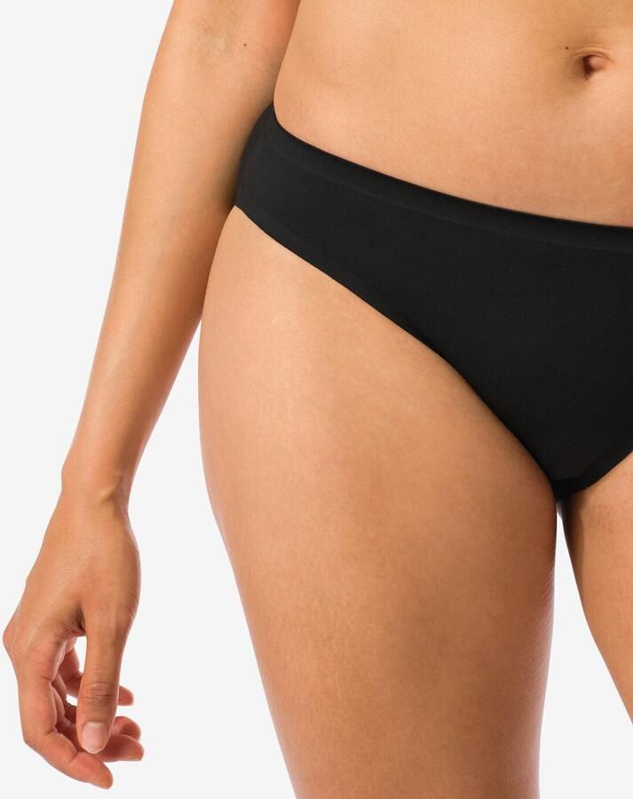 HEMA Damesslip Second Skin Micro Zwart (zwart) - Foto 2