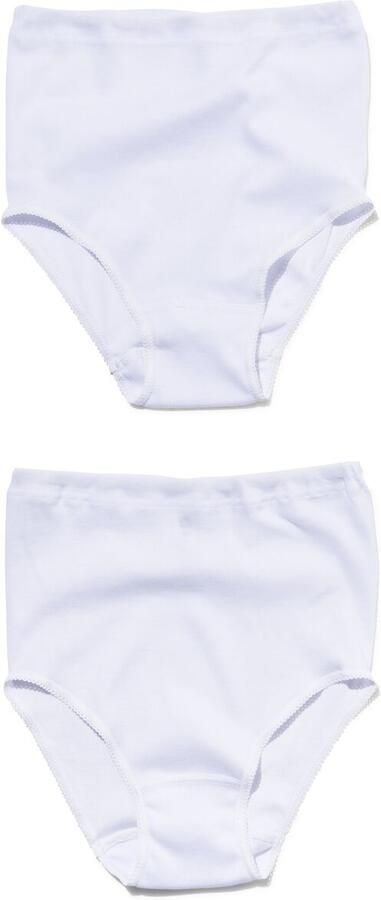 HEMA Damesslips 2 Stuks Wit (wit)