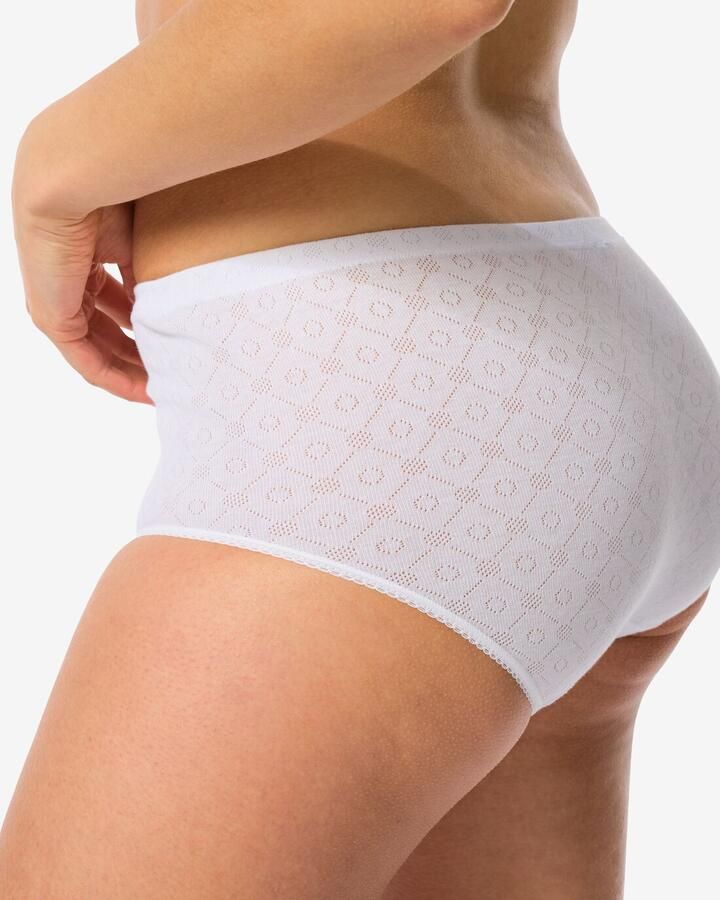 HEMA Damesslips 2 Stuks Wit (wit)