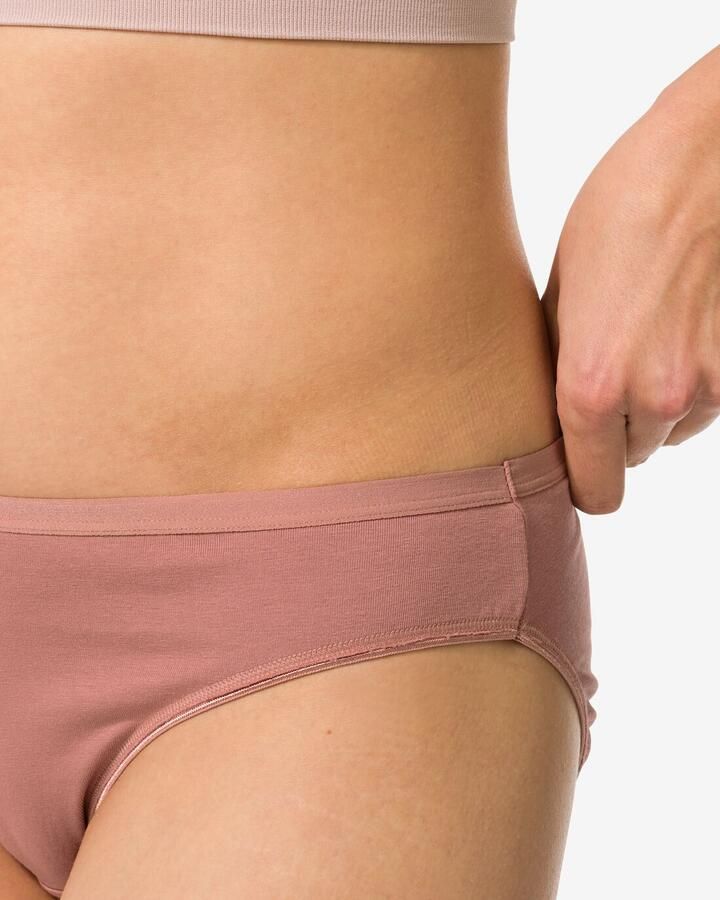 HEMA Damesslip Katoen 2 Stuks Lichtbruin (lichtbruin) - Foto 2