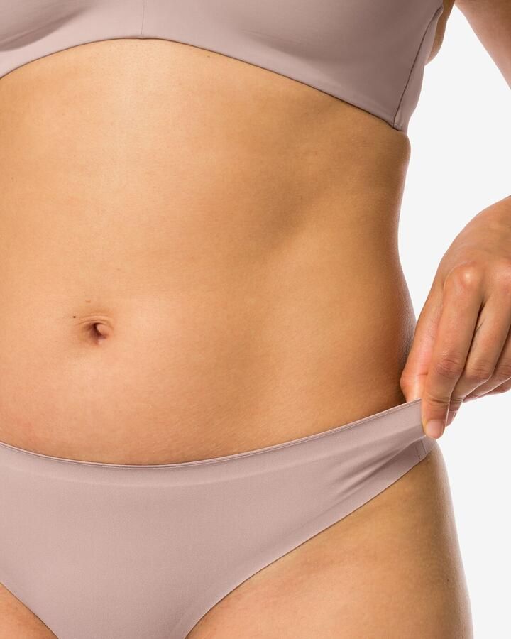 HEMA Damesstring Second Skin Micro Beige (beige) - Foto 2