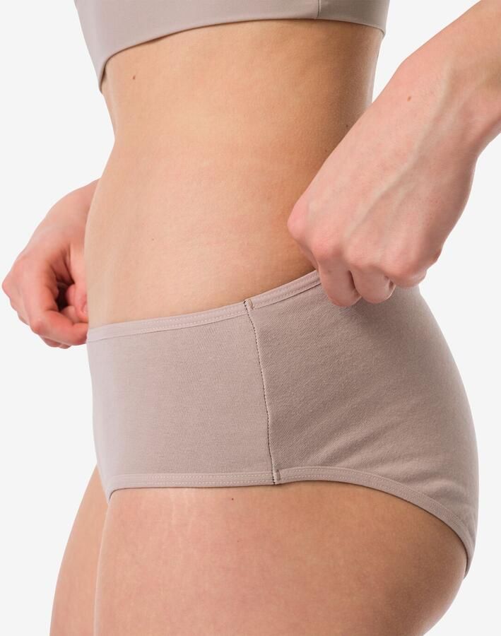 HEMA Incontinentiehipster Katoen Voor Licht Urineverlies Beige (beige) - Foto 3