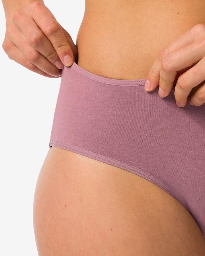 HEMA Incontinentiehipster Katoen Voor Licht Urineverlies Oudroze (oudroze) - Foto 3