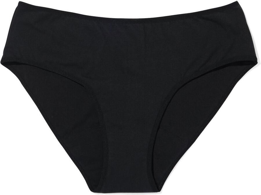 HEMA Incontinentiehipster Katoen Voor Licht Urineverlies Zwart (zwart) - Foto 2