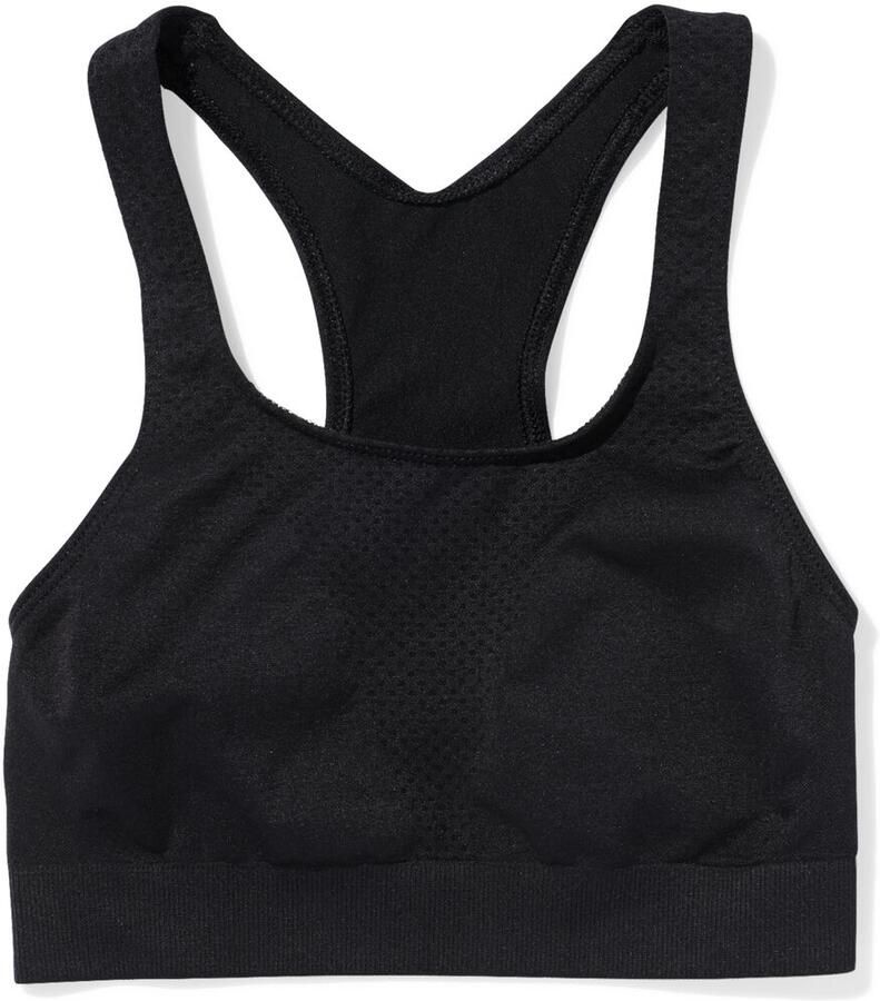 HEMA Kindersporttop Naadloos Zwart (zwart) - Foto 2