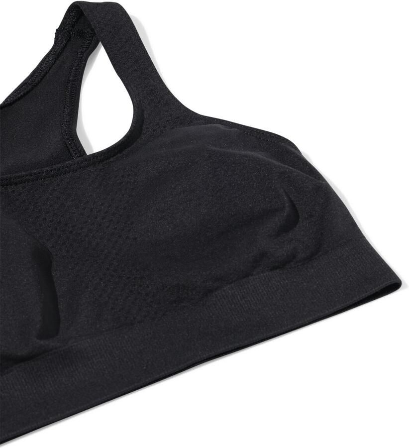 HEMA Kindersporttop Naadloos Zwart (zwart)