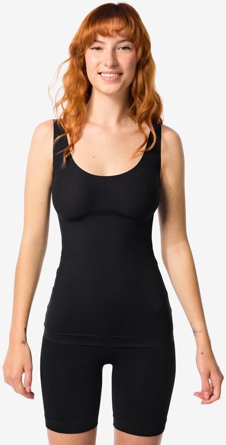 HEMA Medium Corrigerend Dameshemd Second Skin Zwart (zwart) - Foto 3