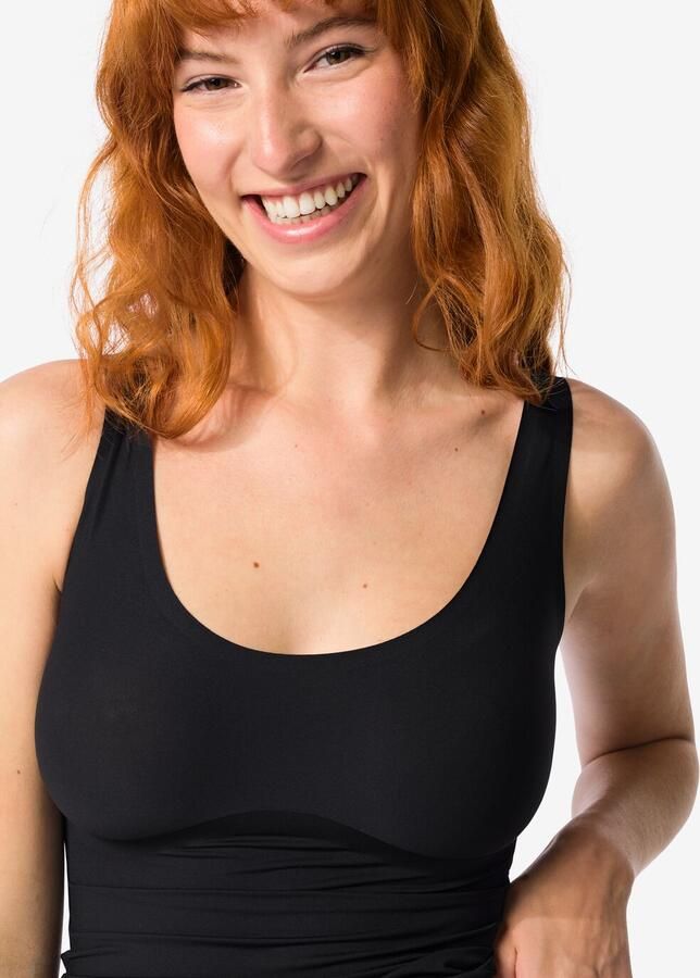 HEMA Medium Corrigerend Dameshemd Second Skin Zwart (zwart) - Foto 2