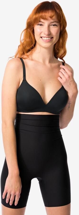 HEMA Medium Corrigerende Biker Extra Hoge Taille Zwart (zwart) - Foto 3