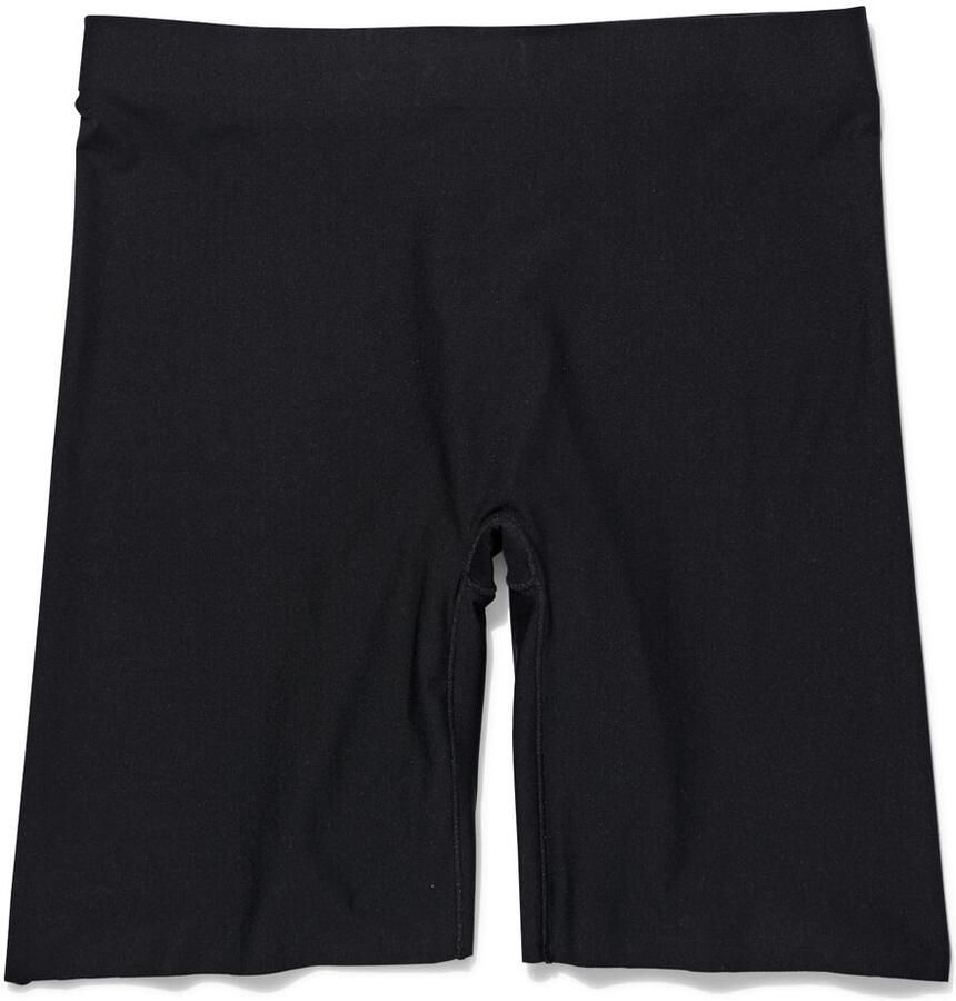 HEMA Medium Corrigerende Biker Hoge Taille Zwart (zwart)