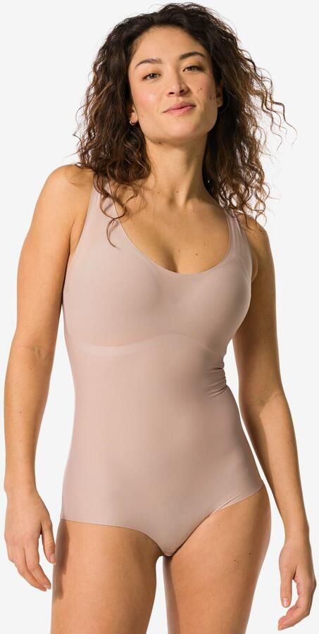 HEMA Medium Corrigerende Damesbody Second Skin Beige (beige) - Foto 2