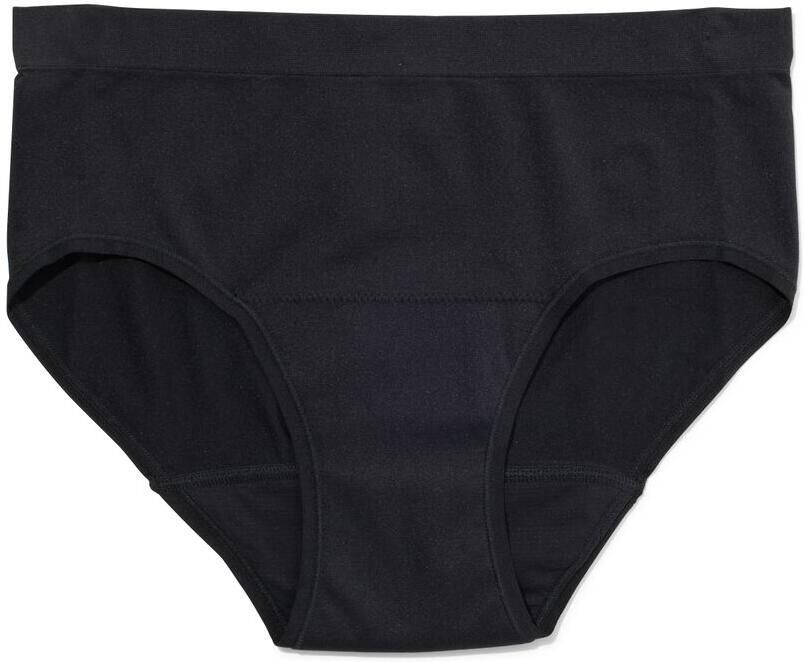 HEMA Menstruatiehipster Naadloos Lichte Absorptie Zwart (zwart) - Foto 2