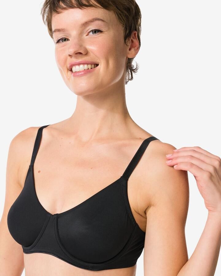 HEMA Niet Voorgevormde Bh Met Beugel 2 Stuks Blauw (blauw)