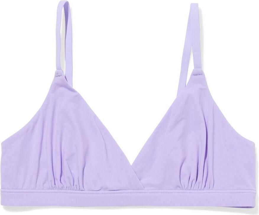 HEMA Triangel Bralette Micro Lavendel (lavendel)