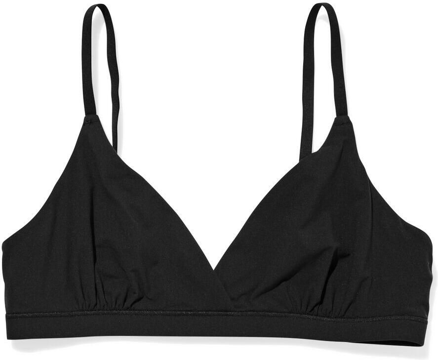HEMA Triangel Bralette Micro Zwart (zwart)