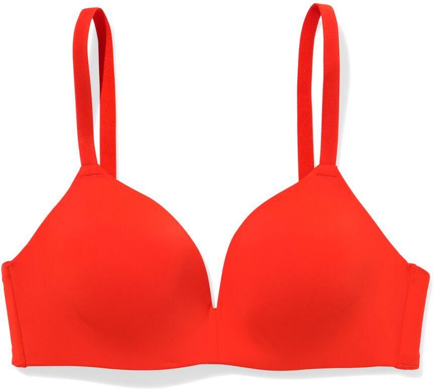 140 Voorgevormde Bh Zonder Beugel Recycled-micro Rood (rood) - Foto 1