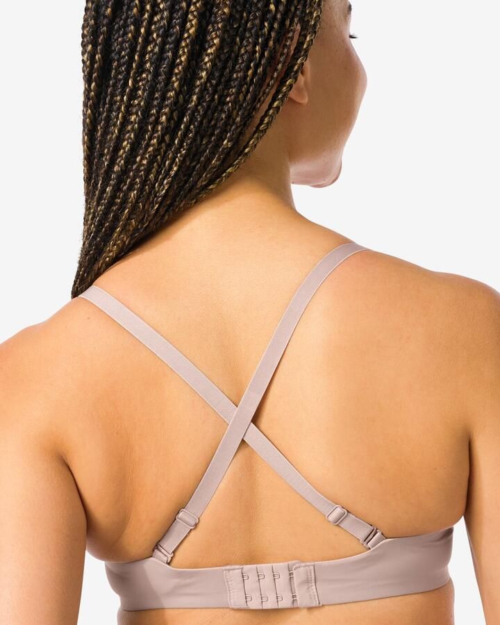 140 Voorgevormde Bh Zonder Beugel Recycled micro Beige (beige) - Foto 4