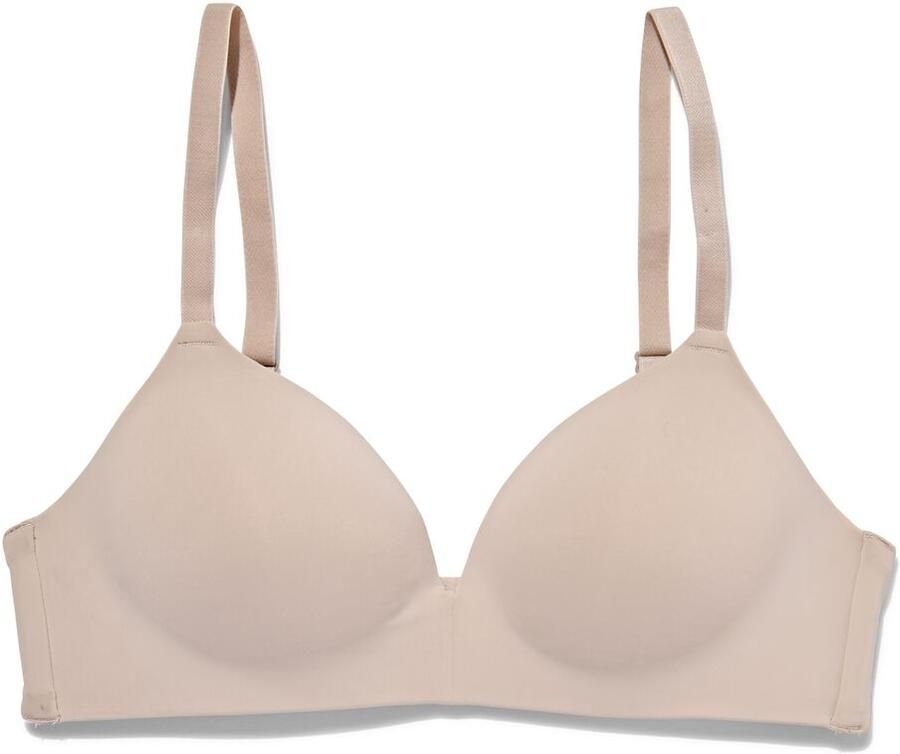 140 Voorgevormde Bh Zonder Beugel Recycled micro Beige (beige)
