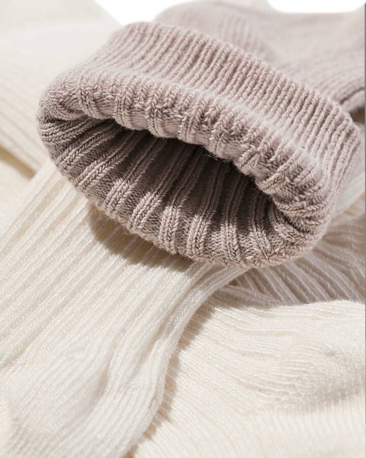 HEMA Baby Sokken Met Bamboe 5 Paar Beige (beige)