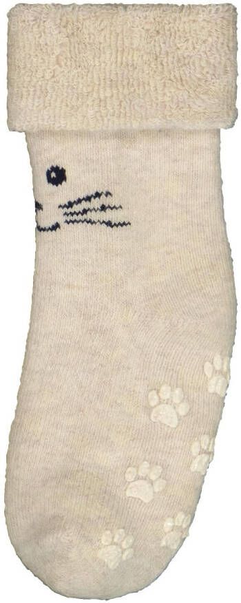 HEMA Baby Sokken Met Katoen 2 Paar Beige (beige)