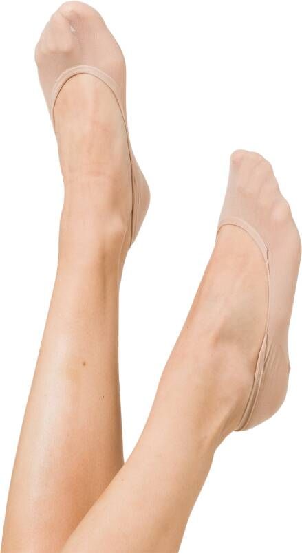 HEMA Damesfooties Naadloos 5 Paar Naturel (naturel)